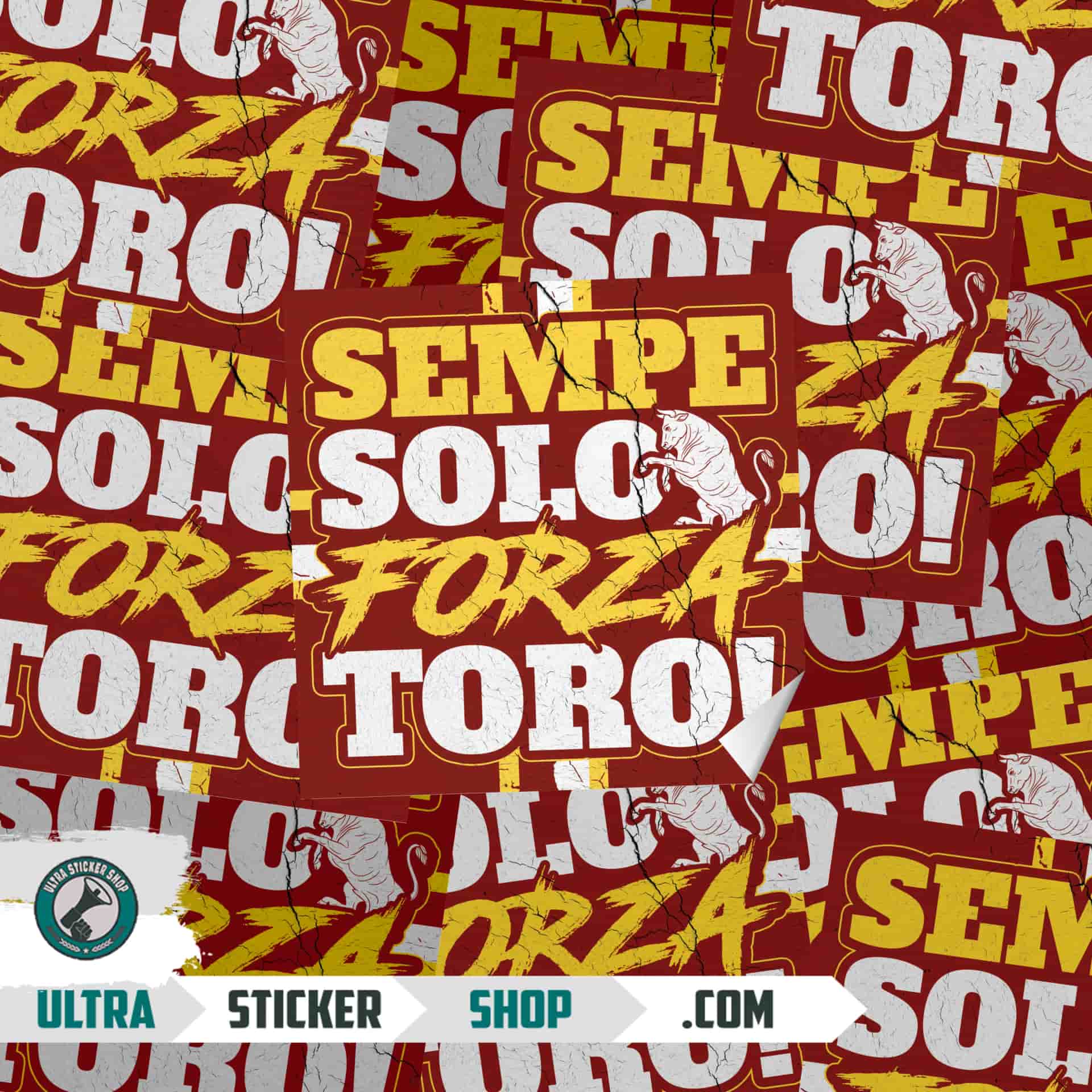 Sempe solo forza toro Stickers