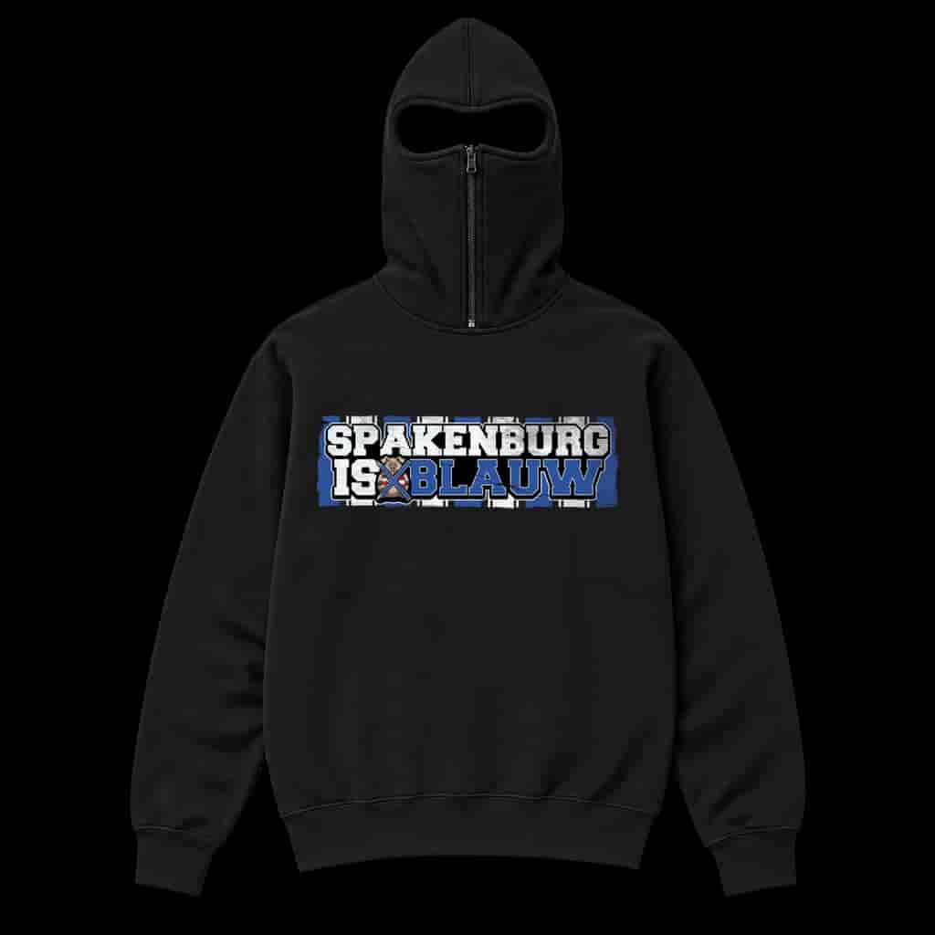 Spakenburg is blauw! Ninja Kapuzenpullover