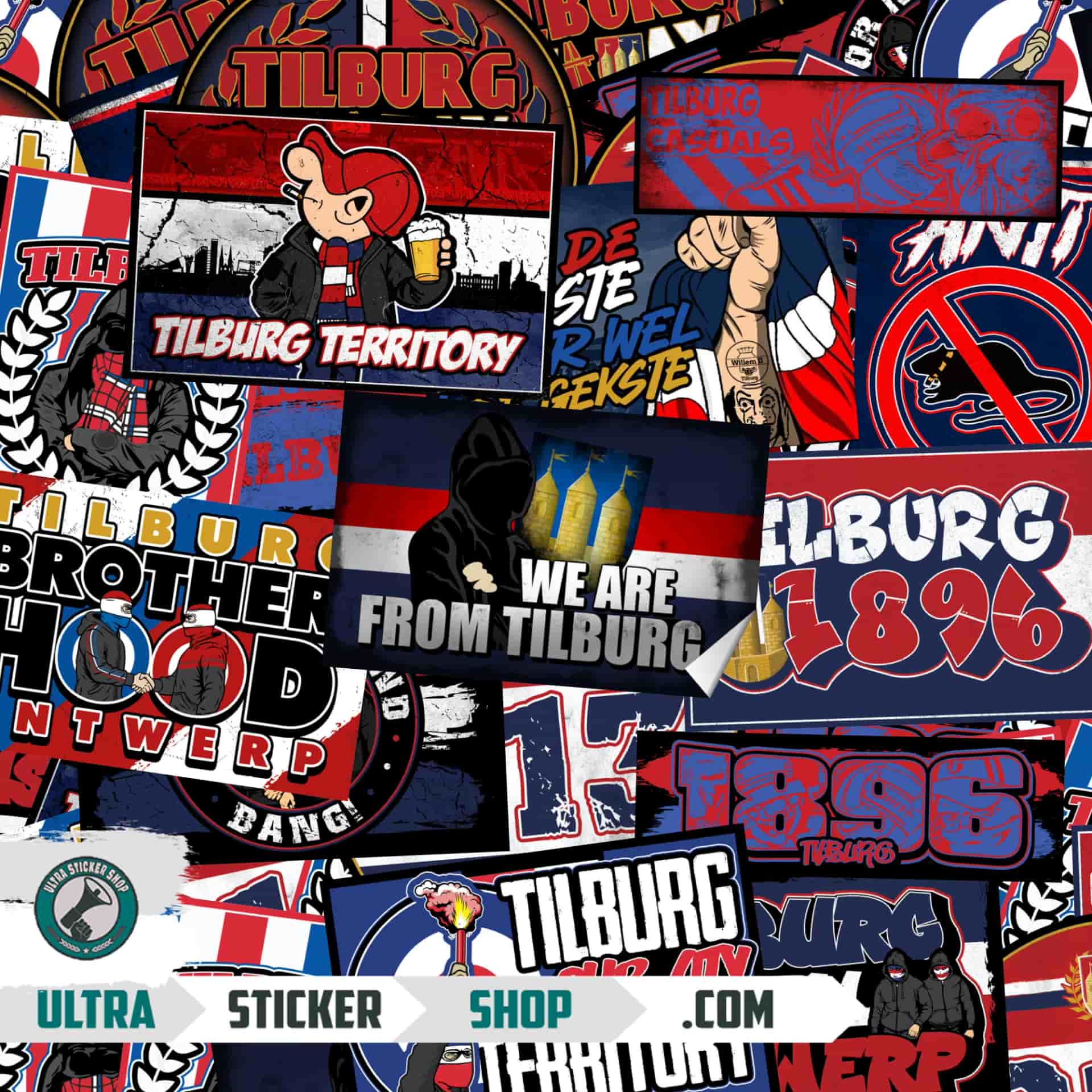Tilburg Sticker-Mix
