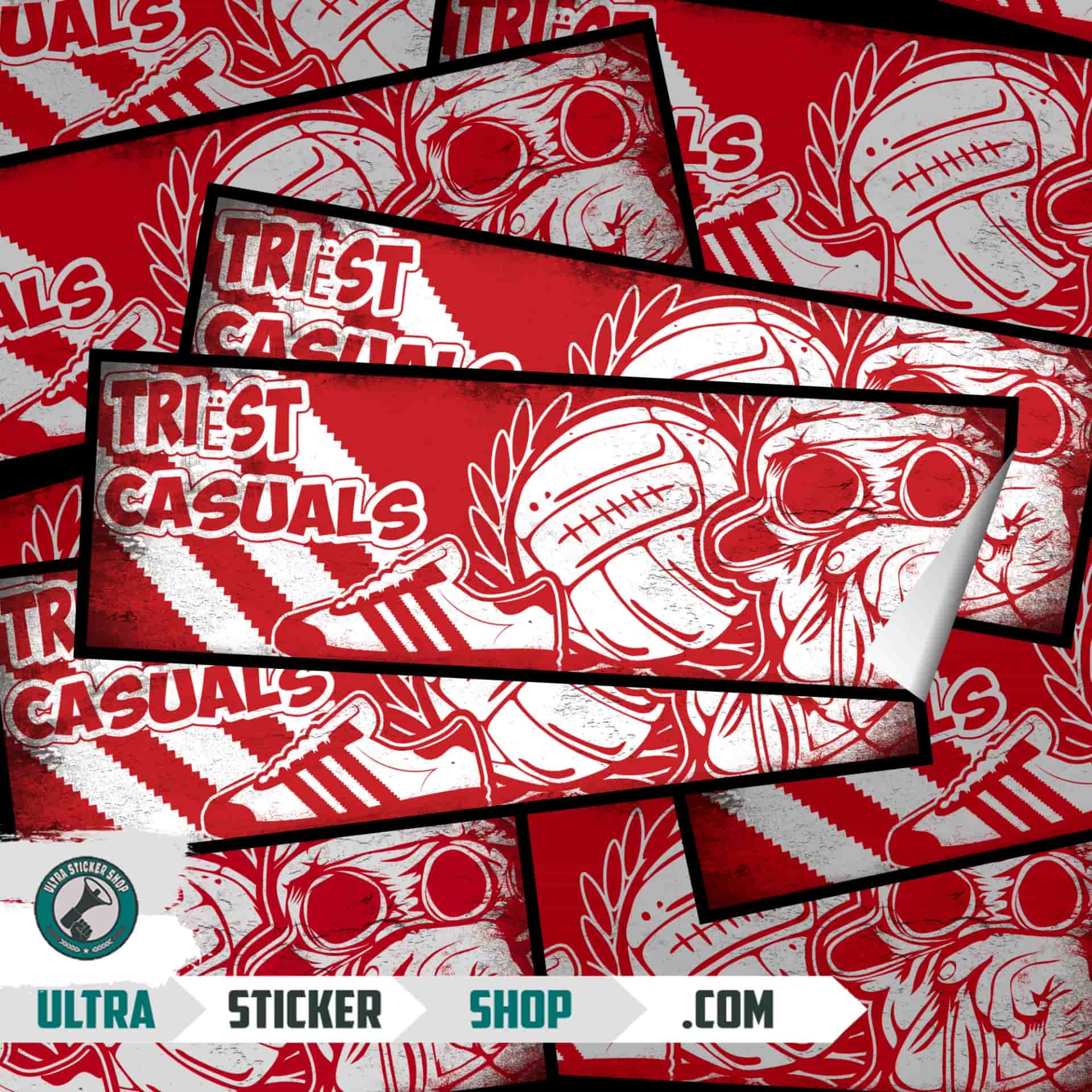 Triëst casuals Stickers