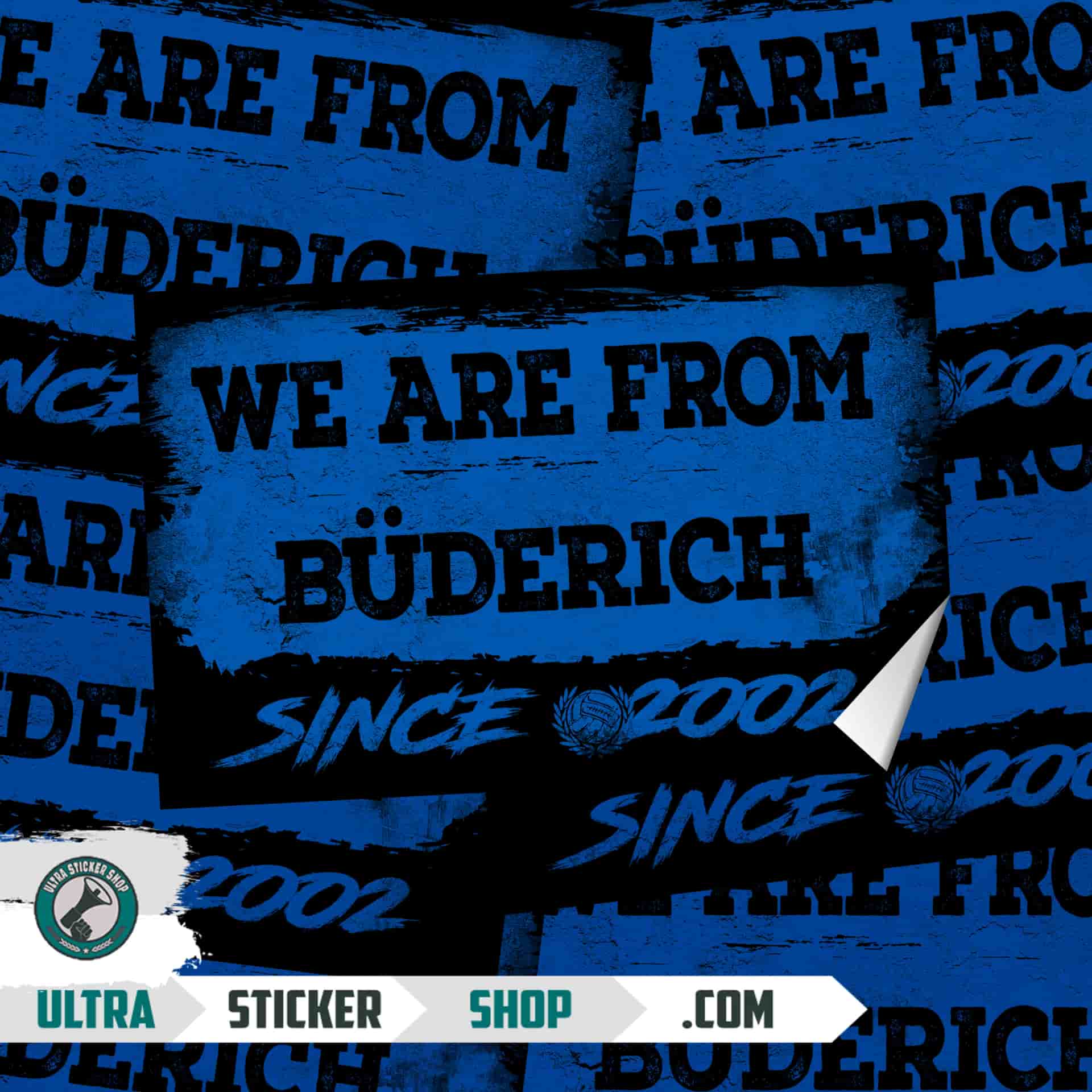 We Are From Büderich 2002 Autocollants