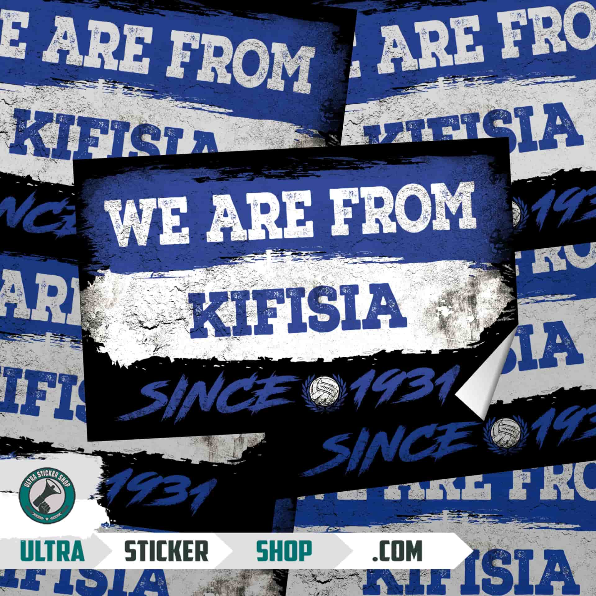 We are from Kifisia since 1932 Αυτοκόλλητα