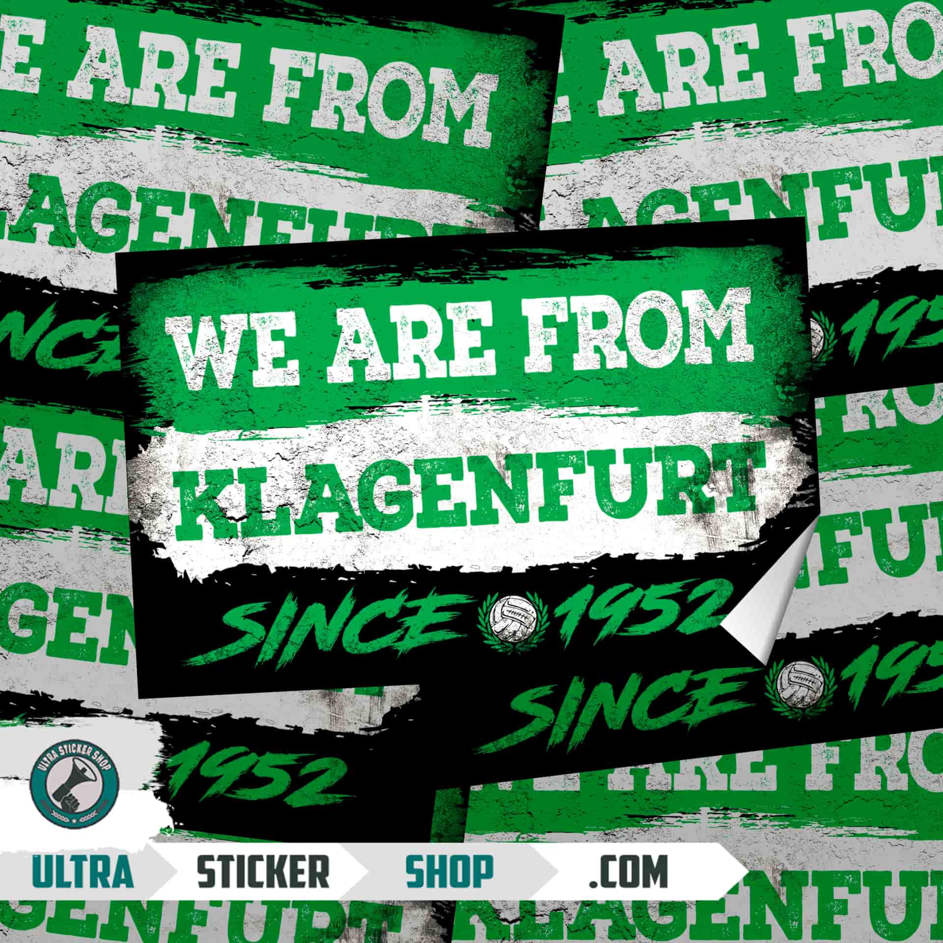 We Are From Klagenfurt 1952 Autocollants