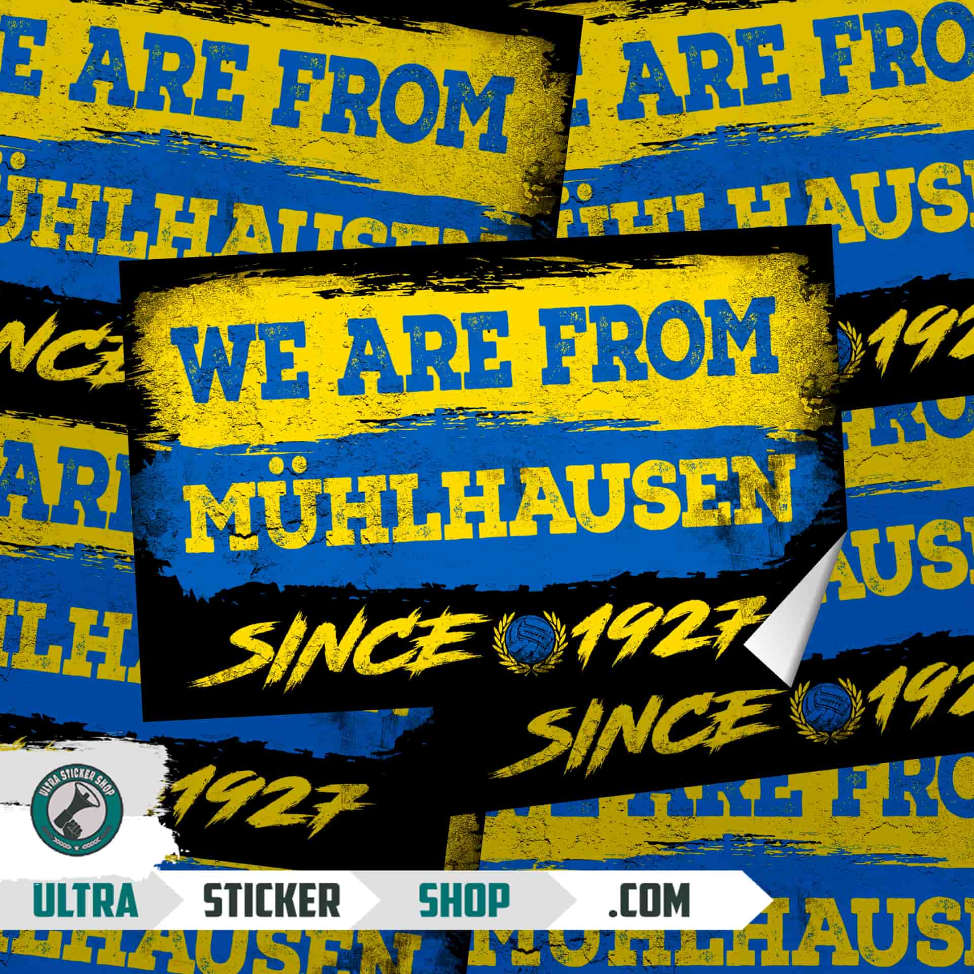 We Are From Mühlhausen 1927 Autocolante
