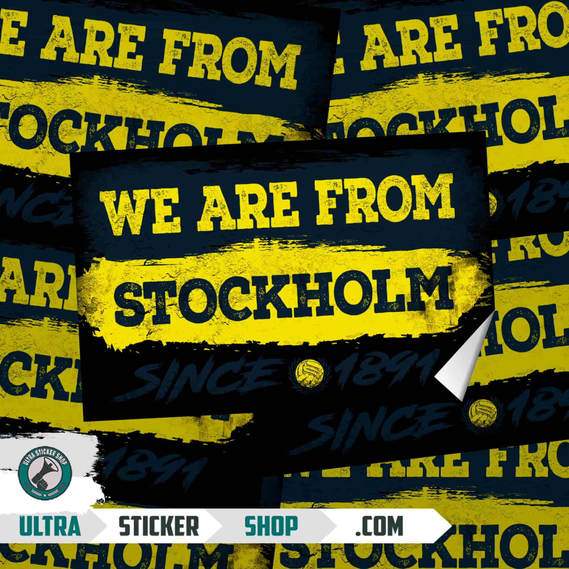 We are from Solna since 1891 Autocolante