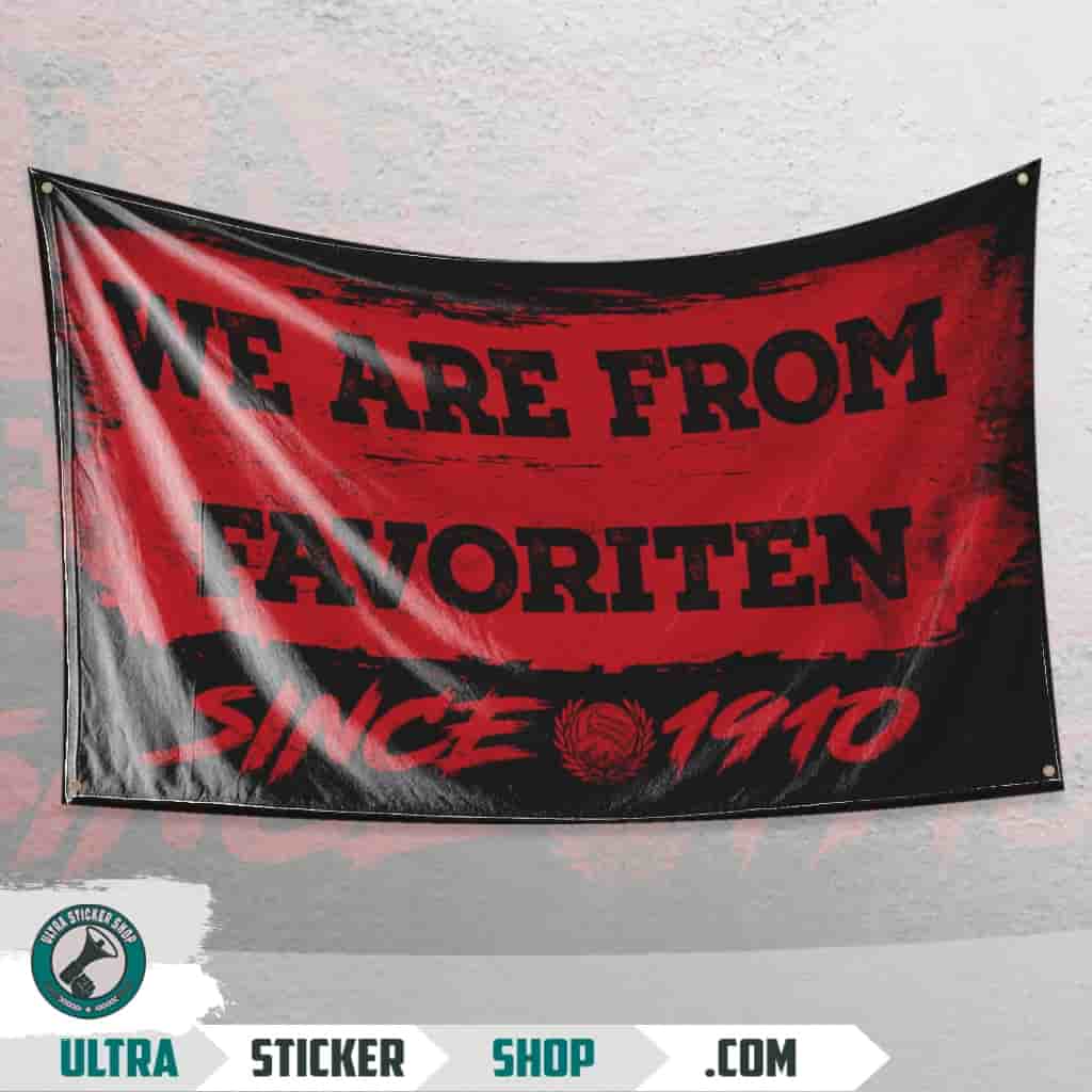 We Are From Favoriten 1910 Flag