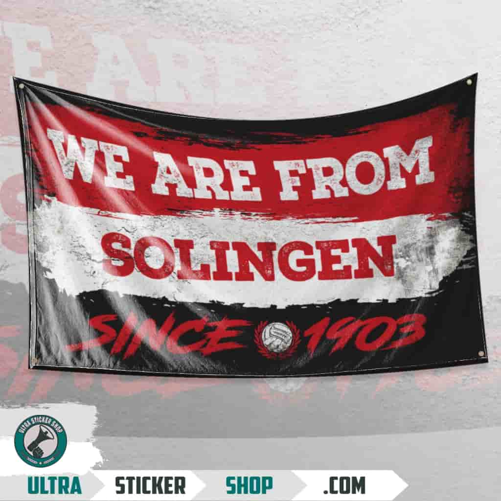 We Are From Solingen 1903 Bandera
