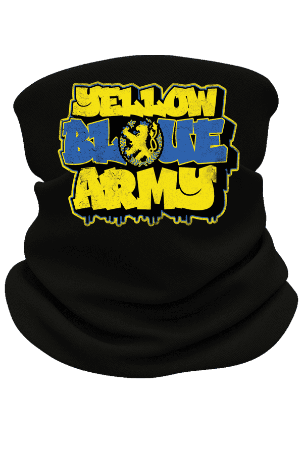 Yellow Blue Army Ogrlica za vrat