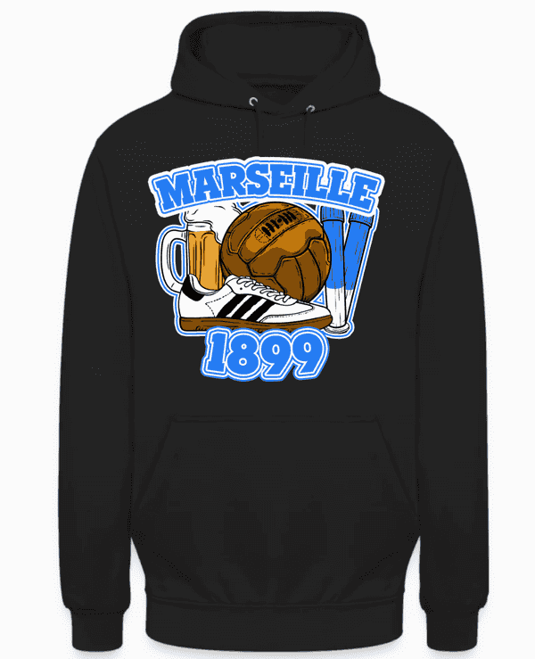 1899 Marseille 2.0 Felpa con cappuccio