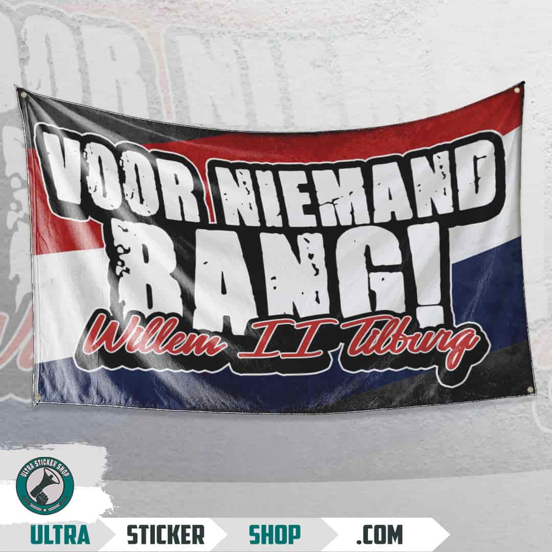 Voor niemand bang! Flagge