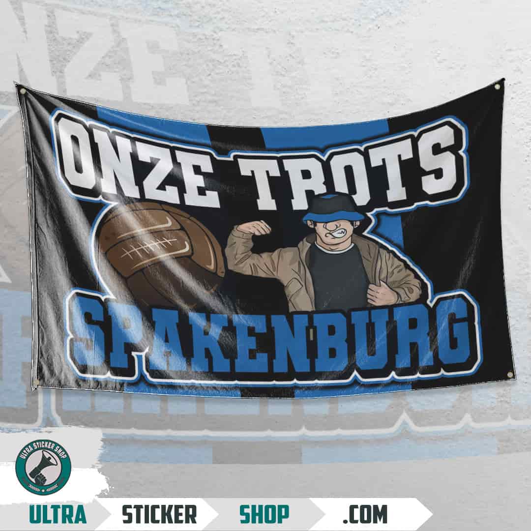 Onze trots Spakenburg Flagg