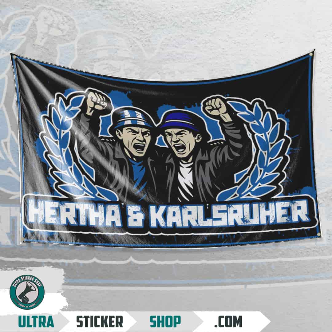 Hertha & Karlsruher Zastava