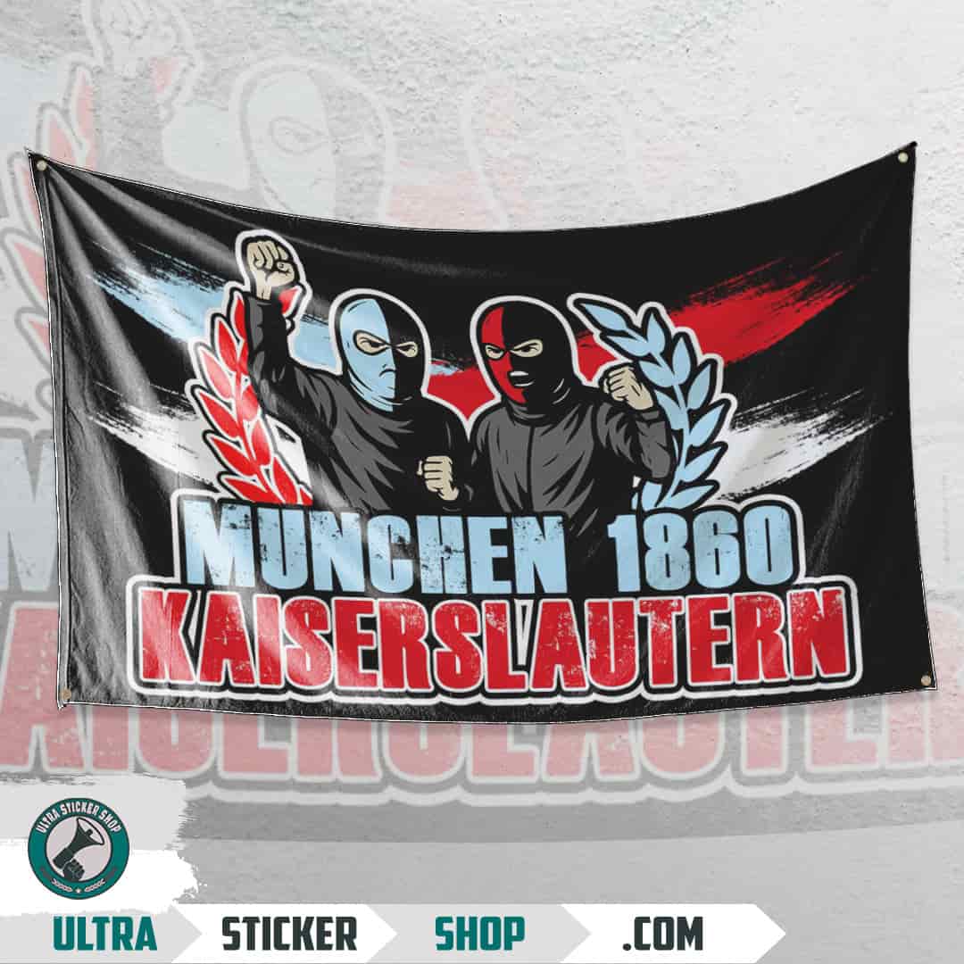 München 1860 X Kaiserslautern Zastava