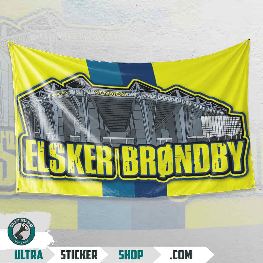 Elsker Brøndby Flaga