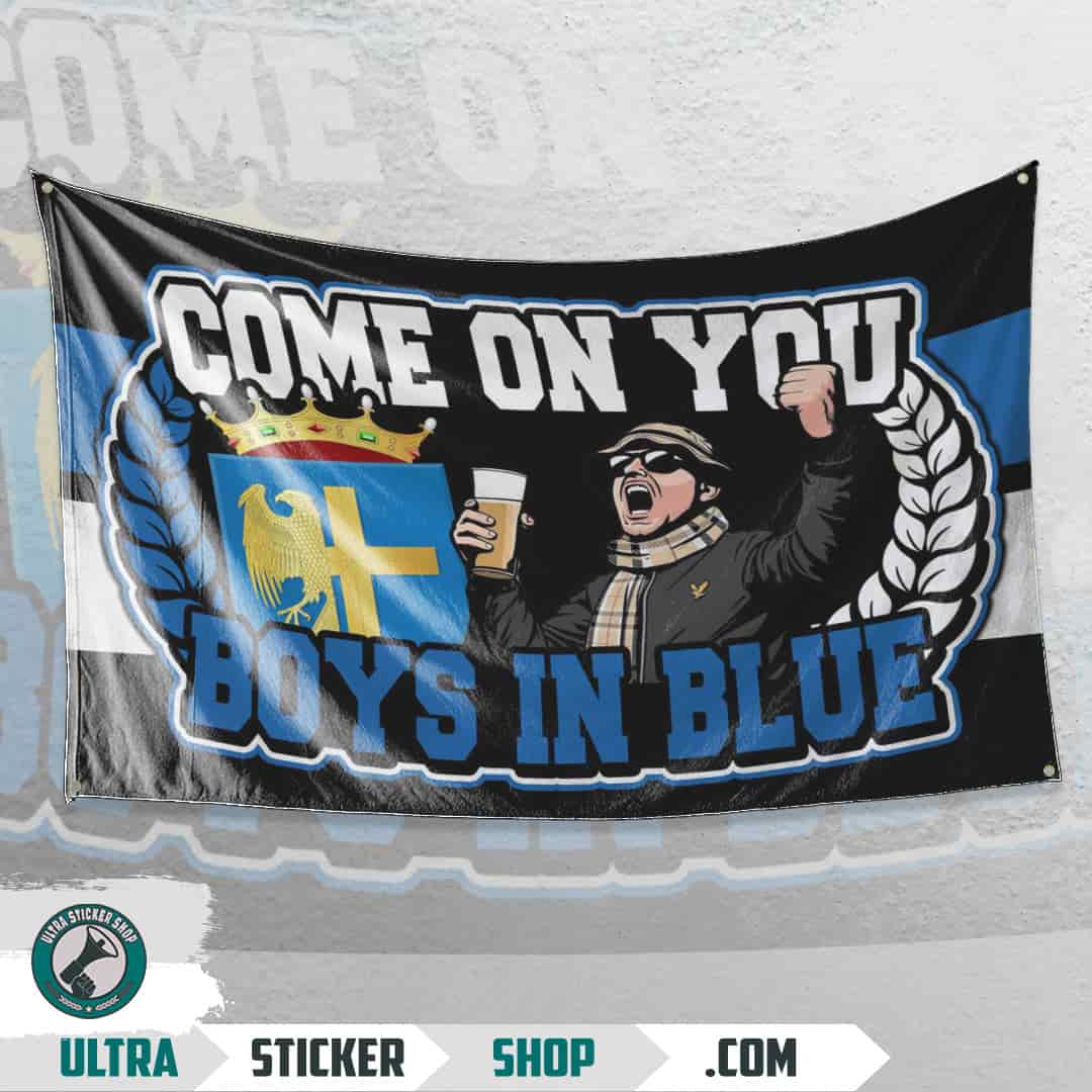 Come on you boys in blue Zastava