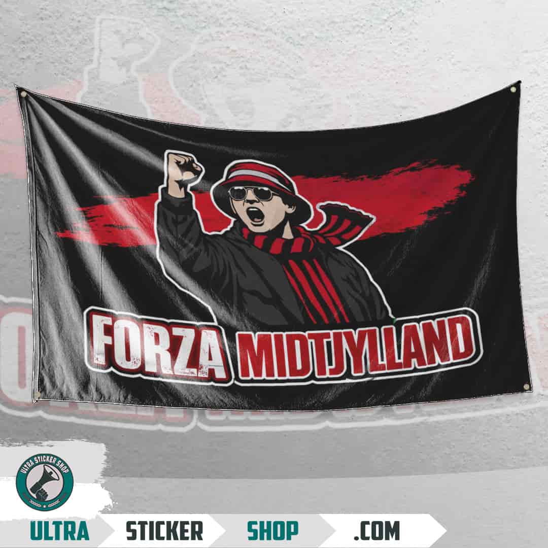 Forza Midtjylland Bandeira