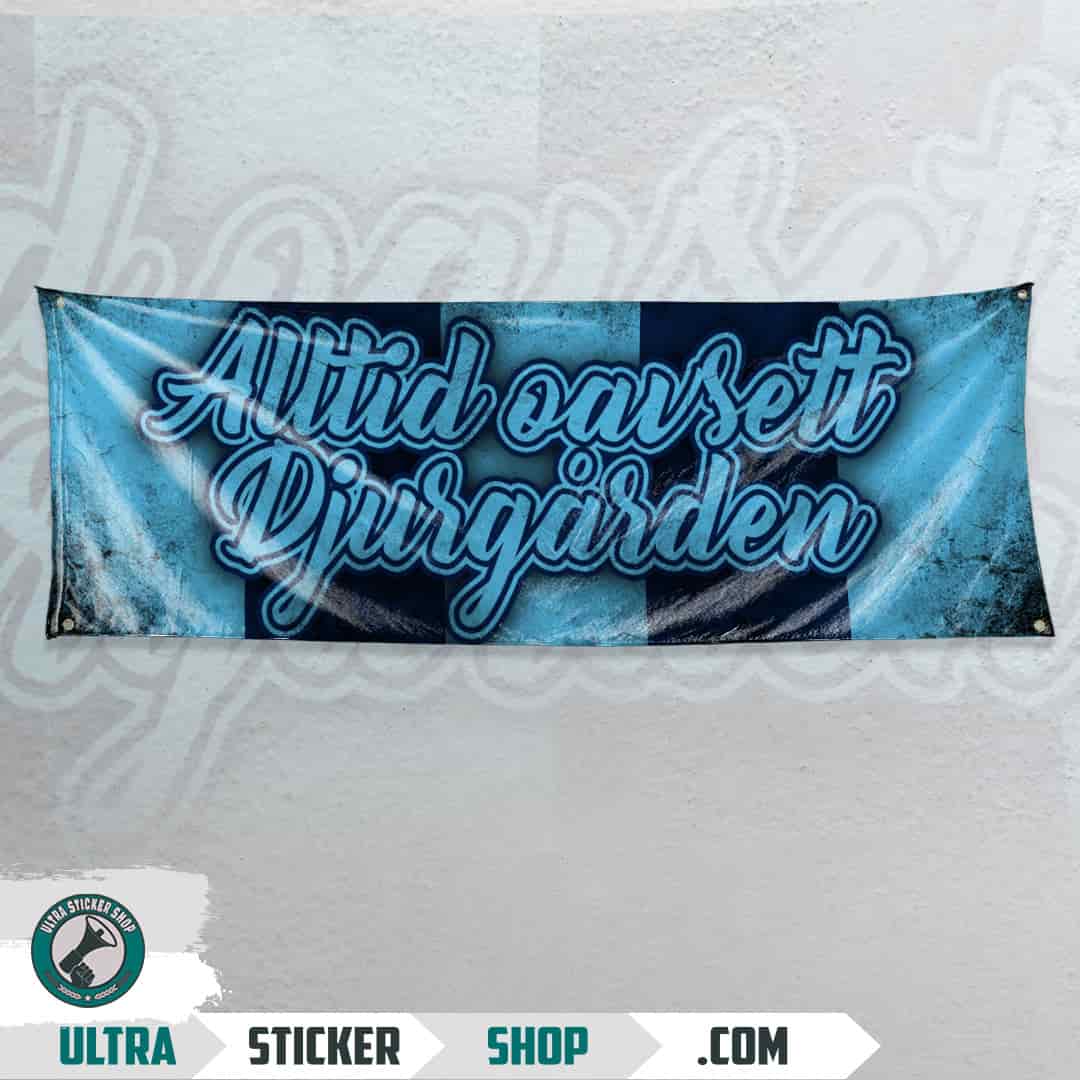 Alltid oavsett Djurgarden Bandera
