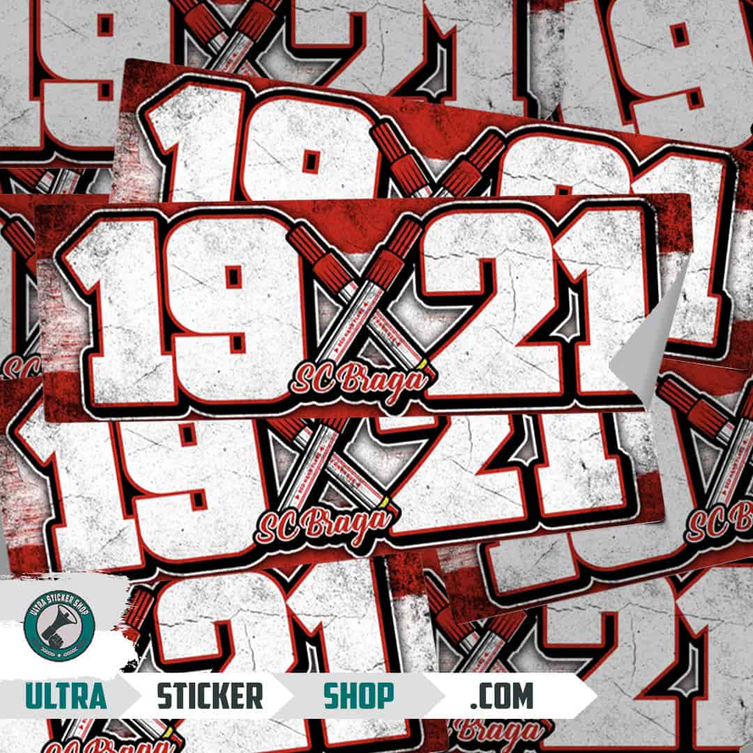 Sc Braga 1921 Αυτοκόλλητα