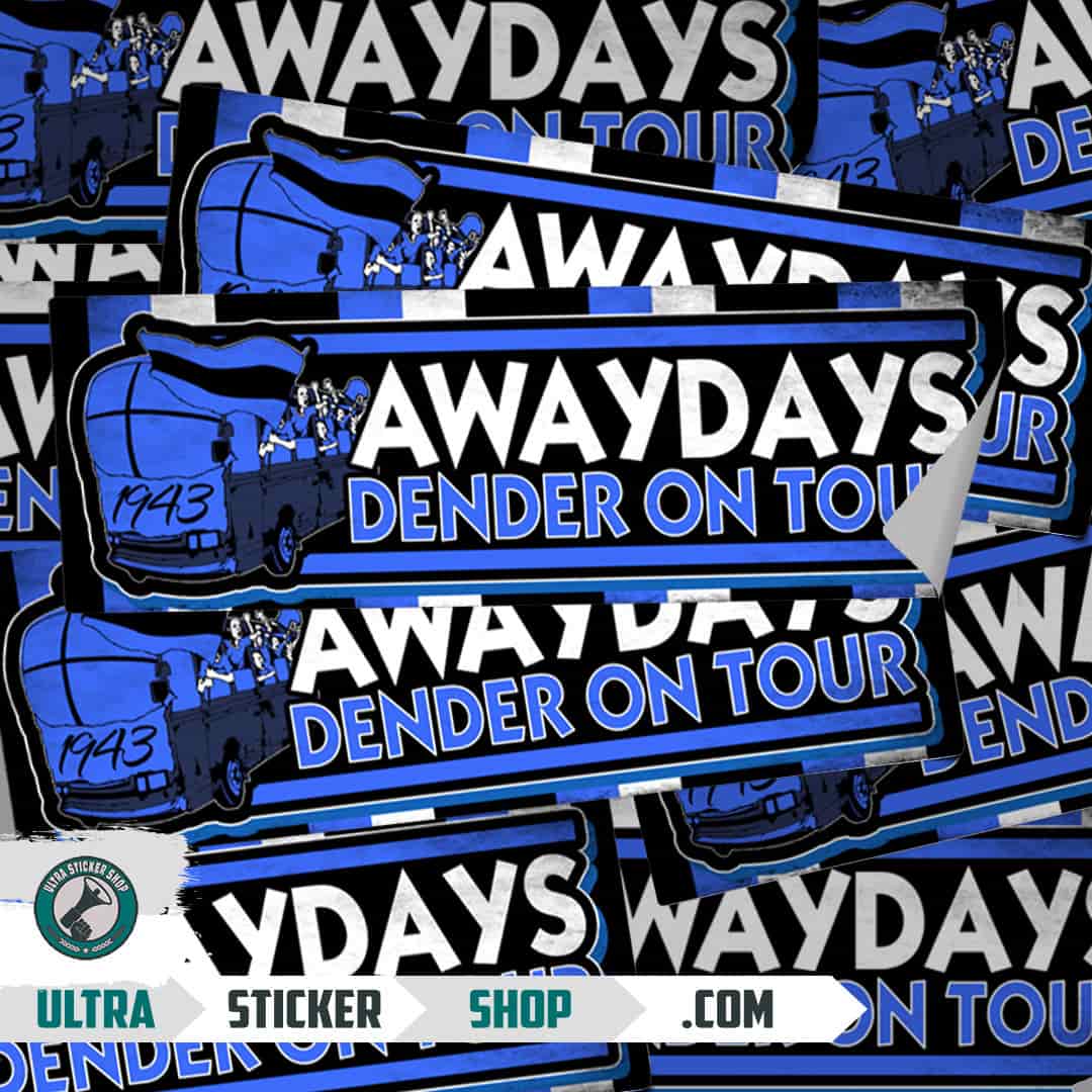 Awaydays Dender on tour Nalepnice