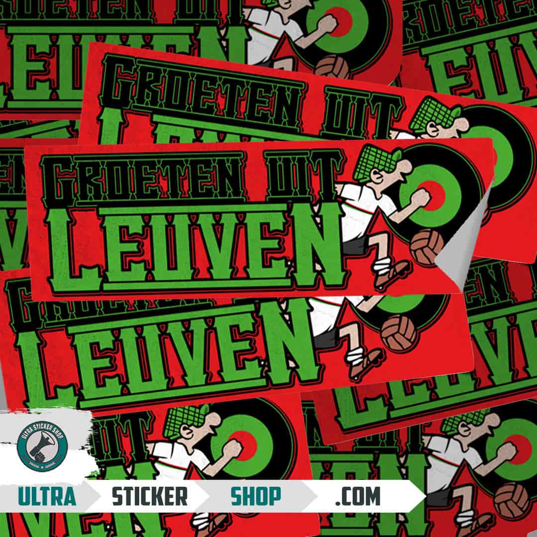 Groeten uit Leuven Stickers