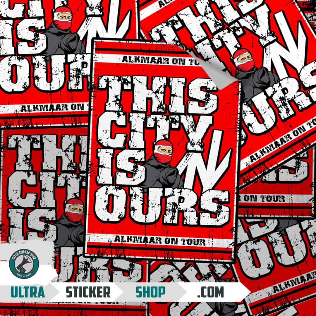 This city is ours Alkmaar on tour Stickers