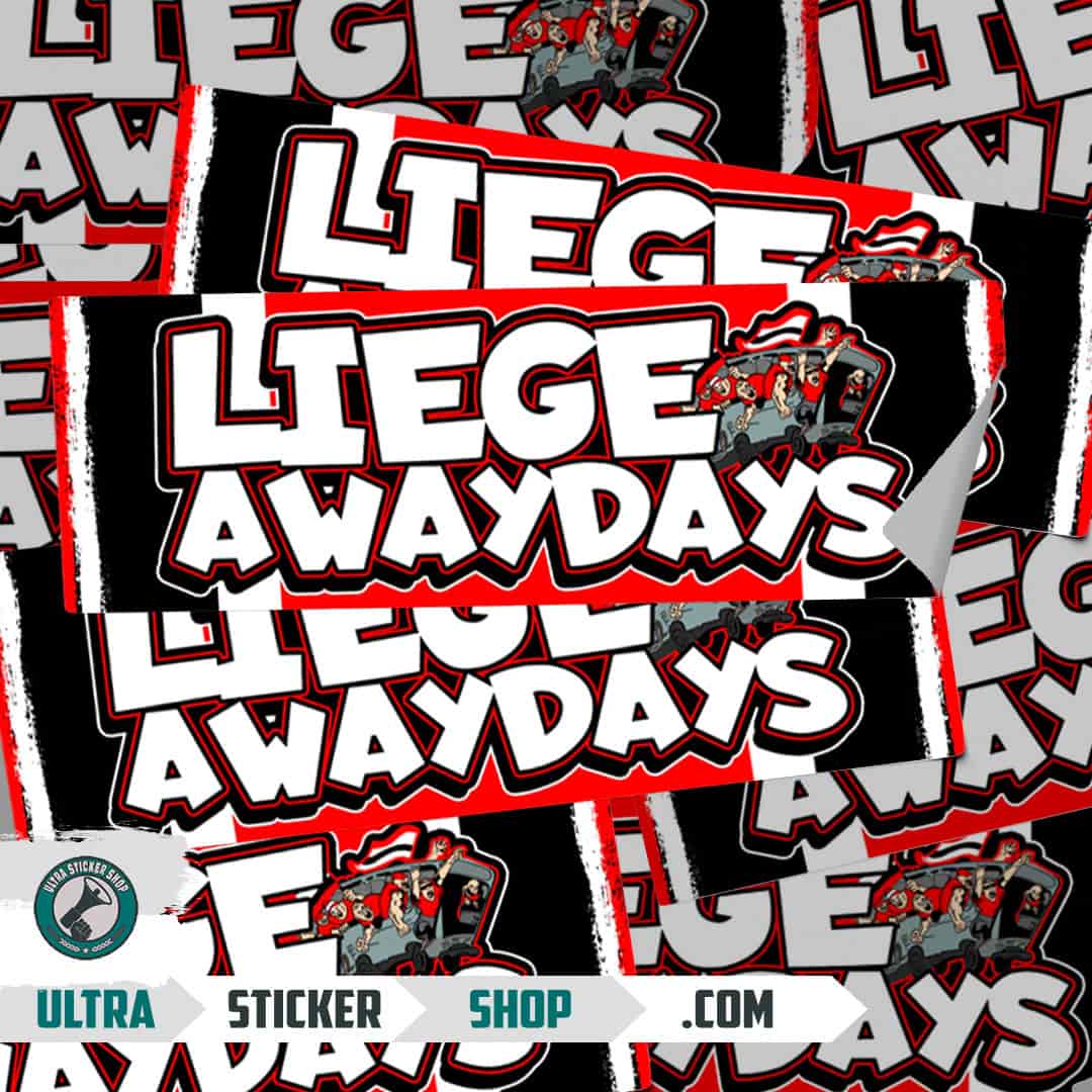 Liege Awaydays Stickers