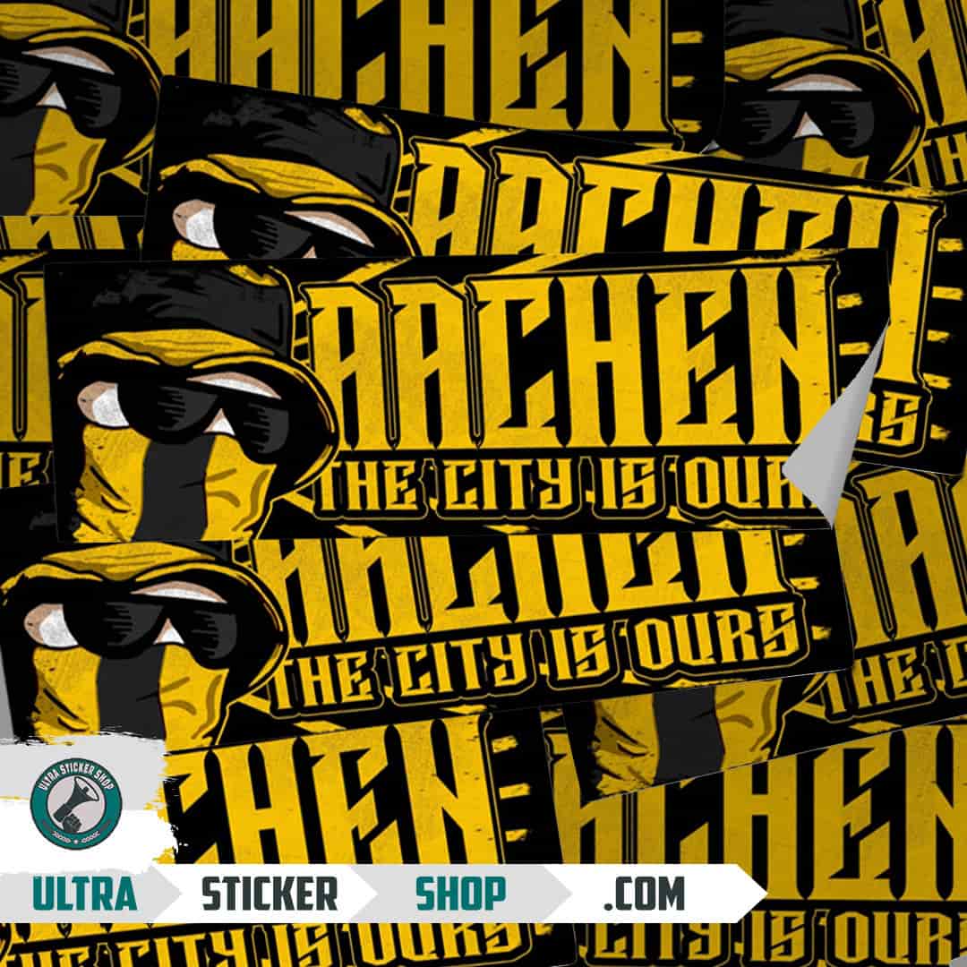 Aachen the city is ours Stickers