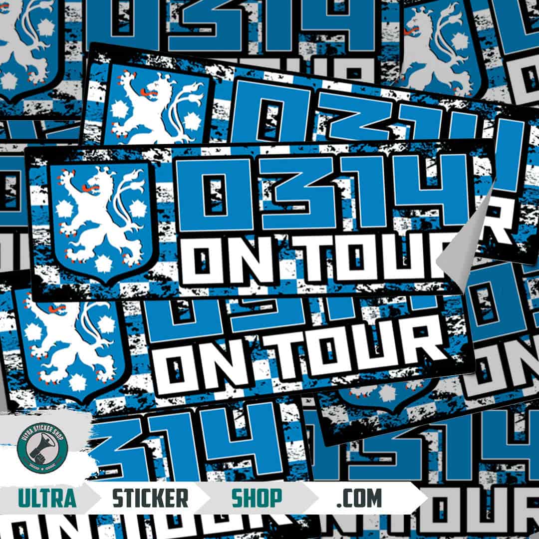 0314 on tour Adesivos