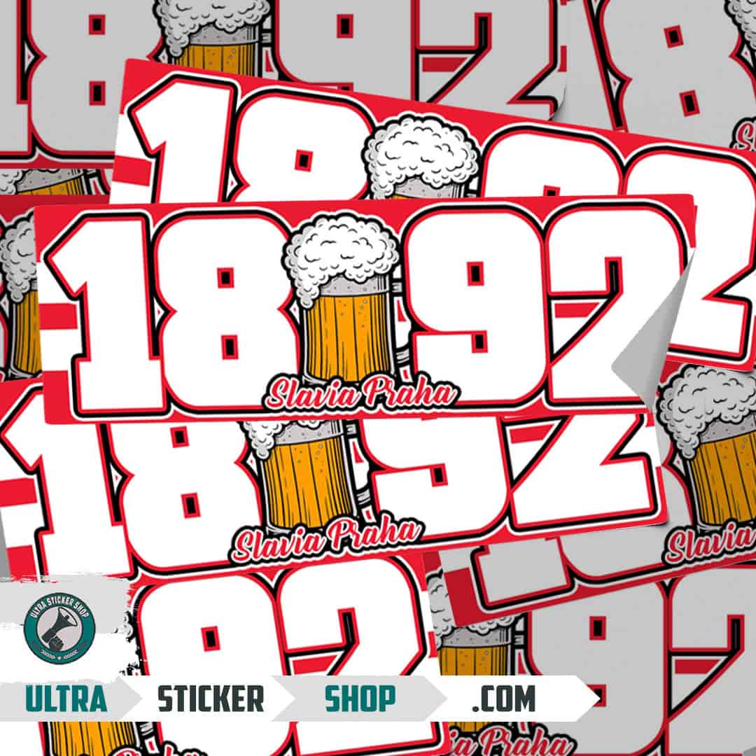1892 Slavia Praha Stickers