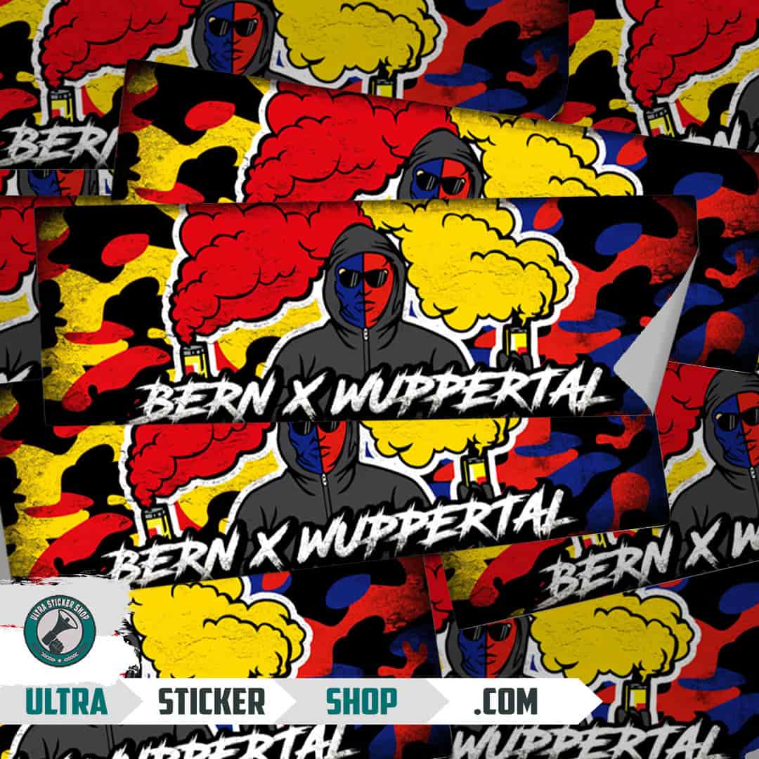 Bern X Wuppertal Stickers
