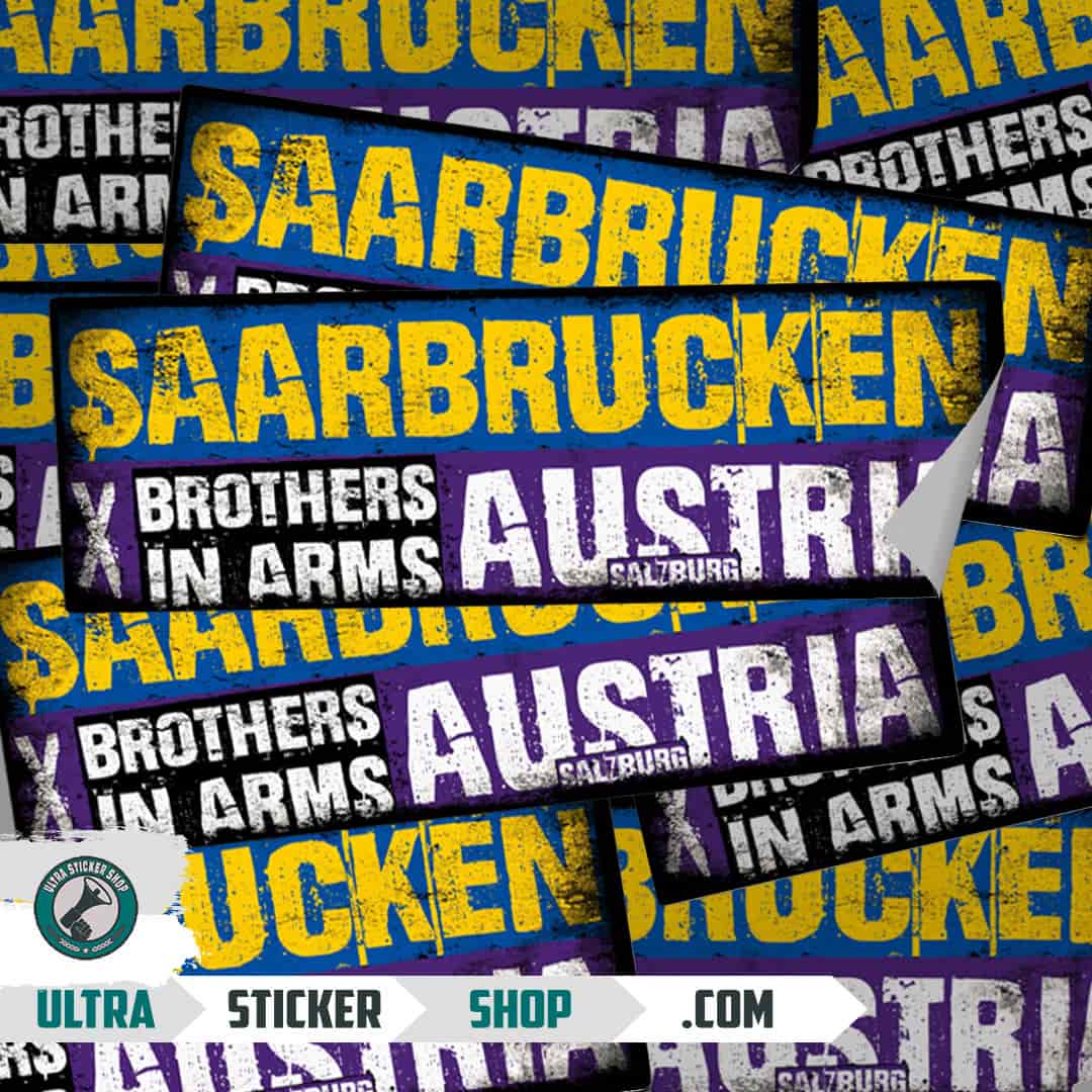 Saarbrucken X Austria Salzburg Stickers