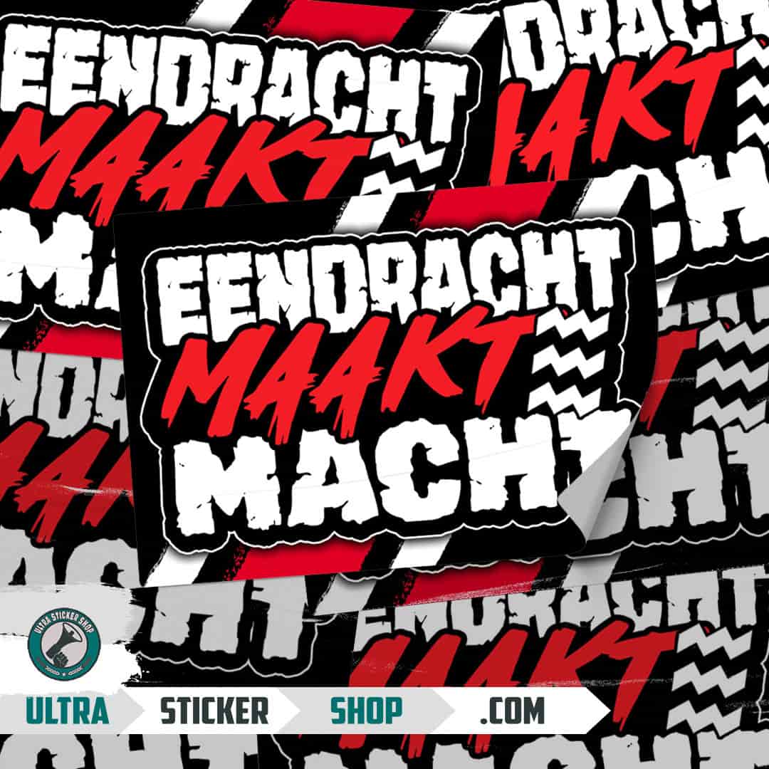 Eendracht maakt macht Aufkleber