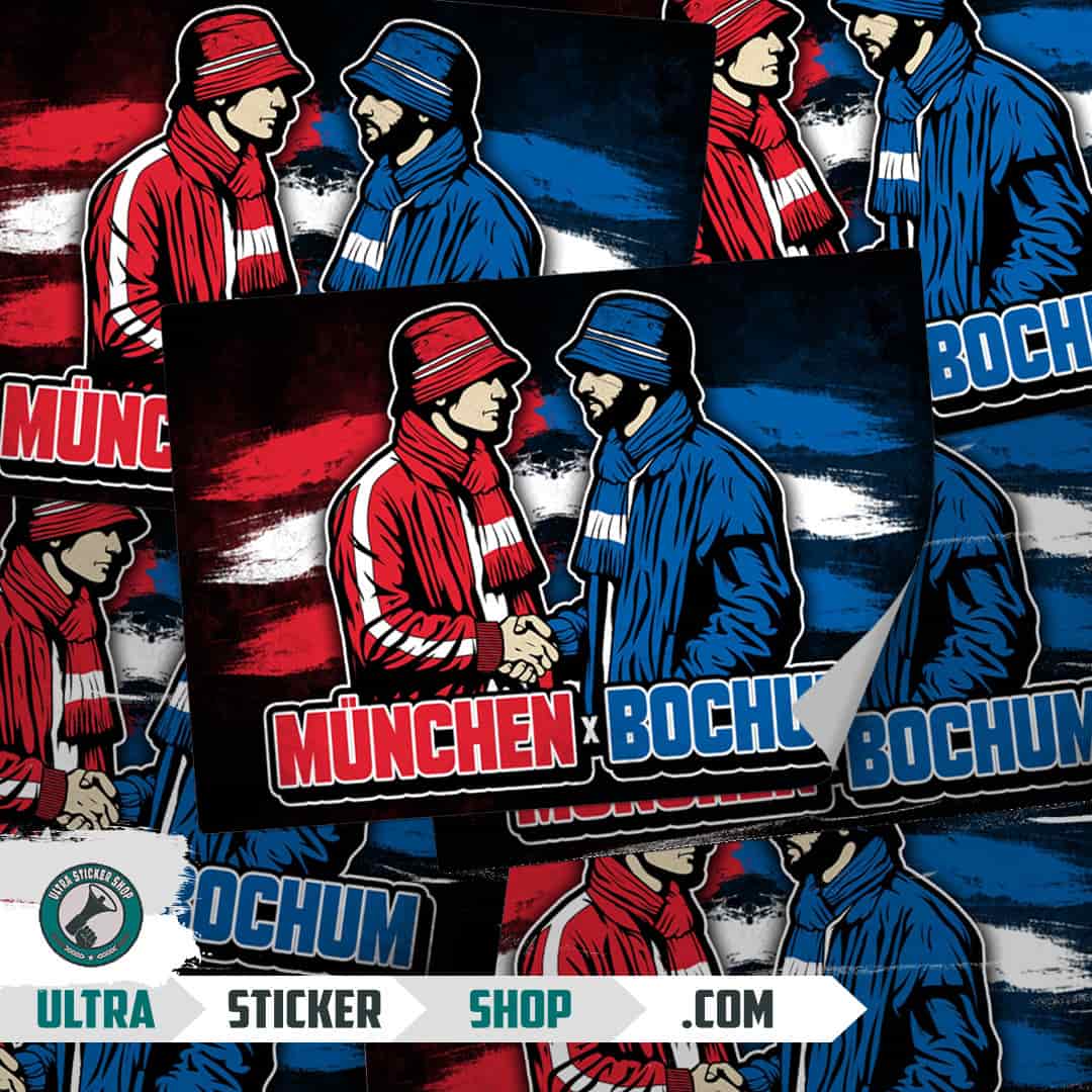 München X Bochum Stickers