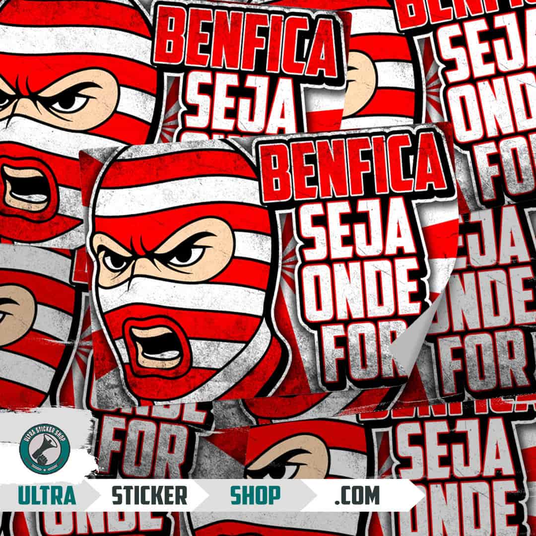 Benfica Seja Onde For Stickers