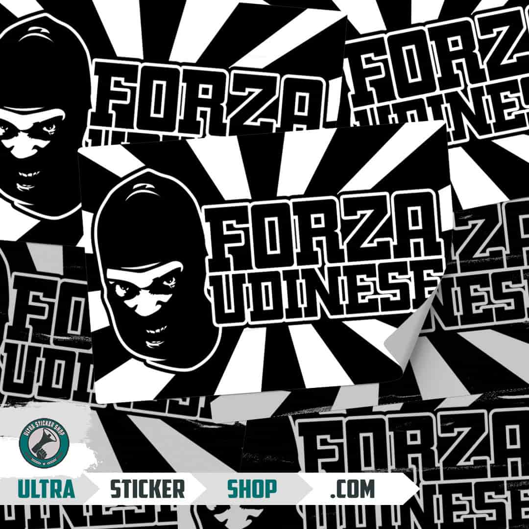 Forza Udinese Stickers