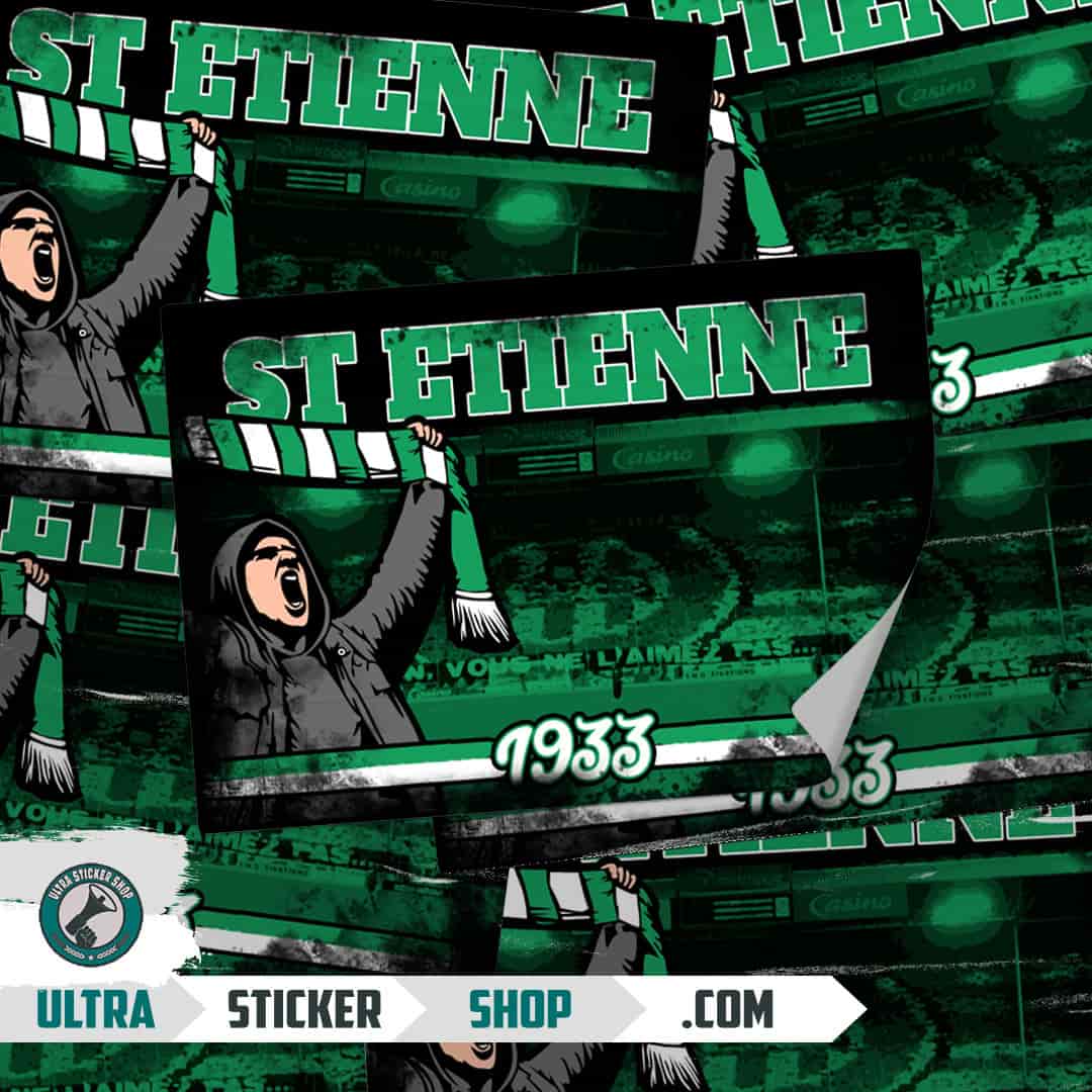 ST Etienne Stickers