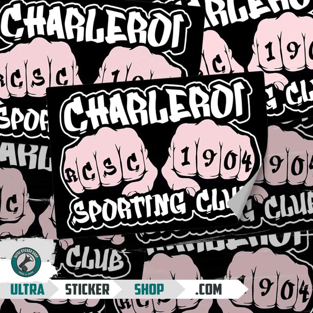 Charleroi sporting club Nalepnice