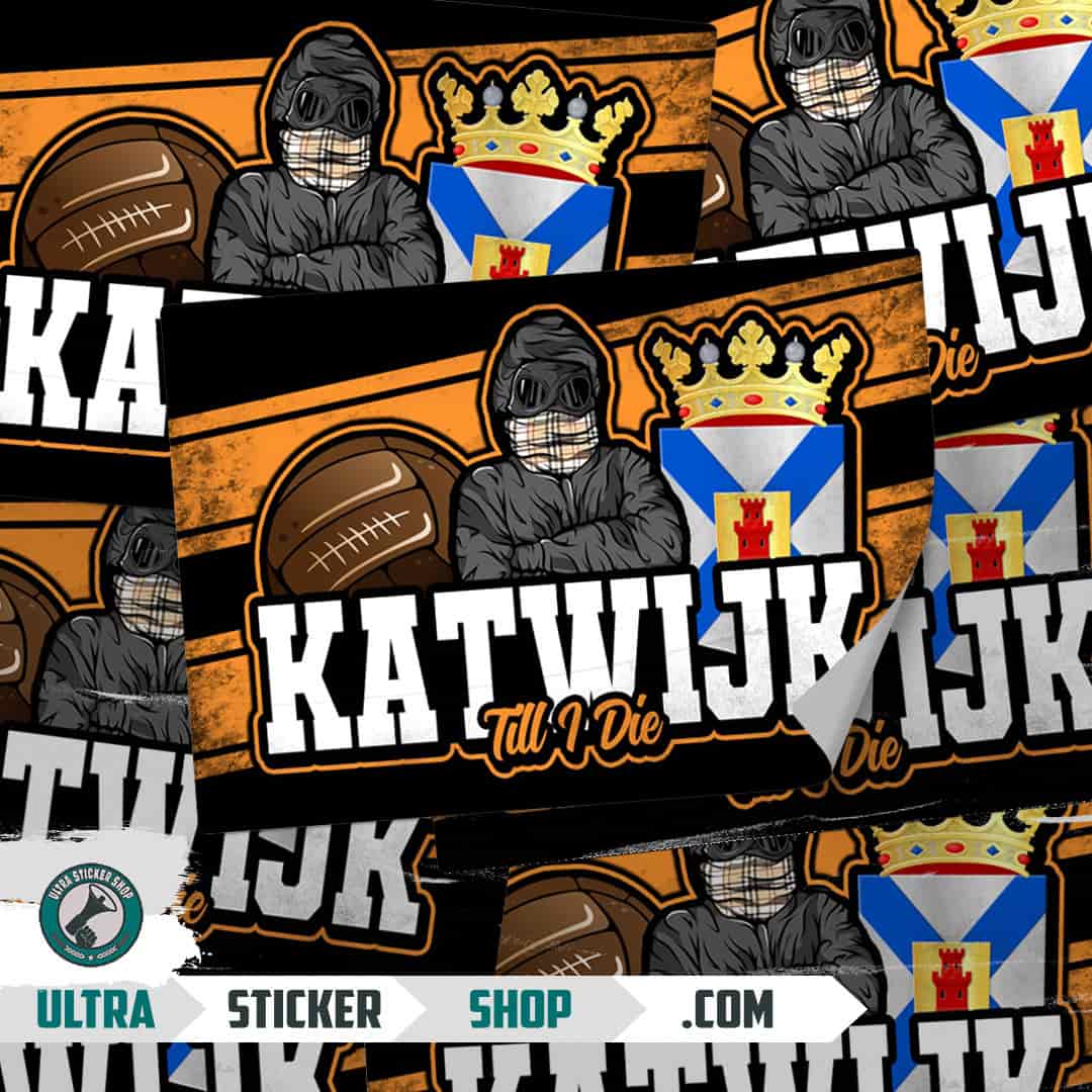 Katwijk Till I Die Stickers