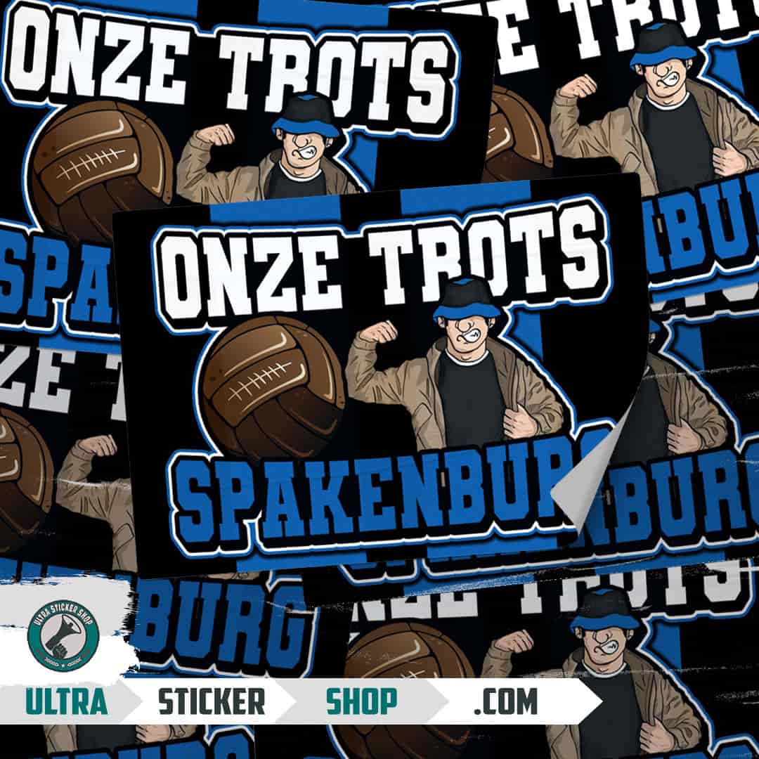 Onze trots Spakenburg Stickers