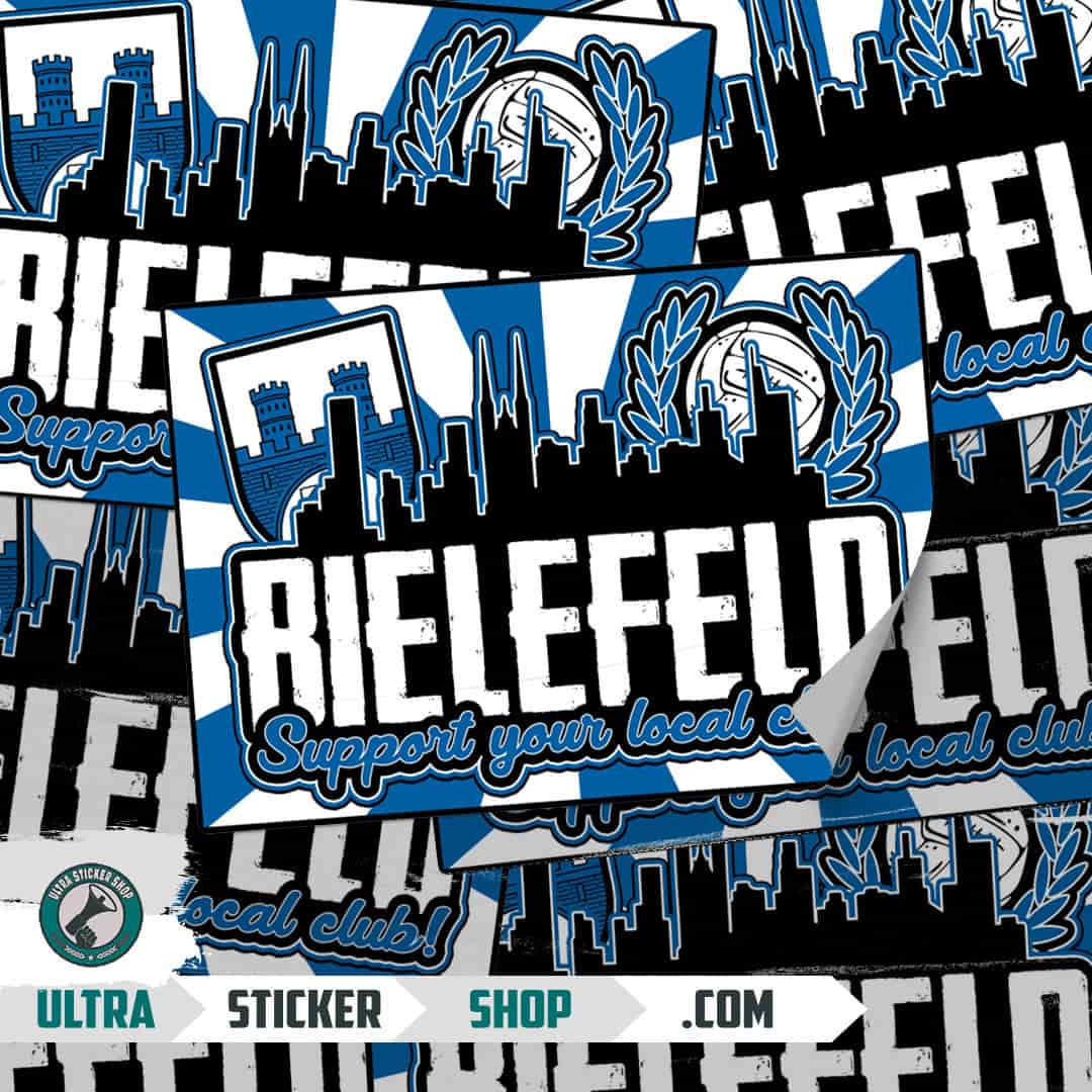 Bielefeld support your local club Nalepnice