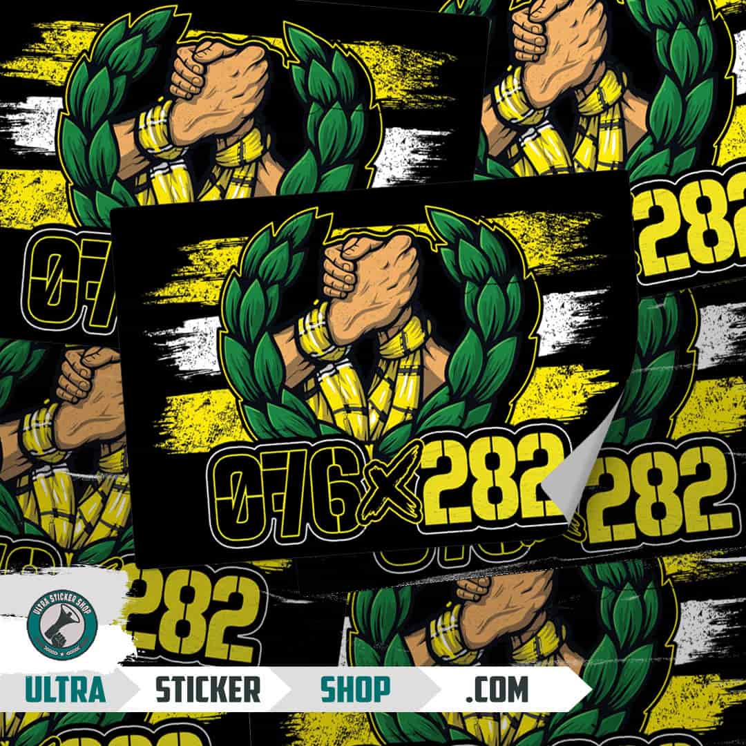 076 X 282 Aufkleber
