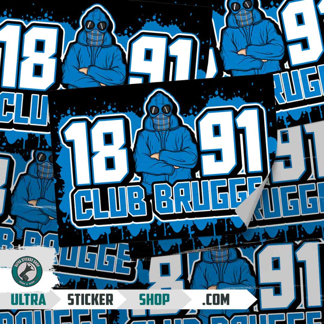 1891 Club Brugge Aufkleber