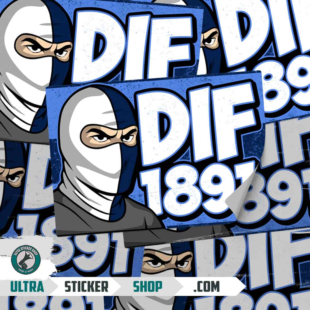 DIF 1891 Stickers