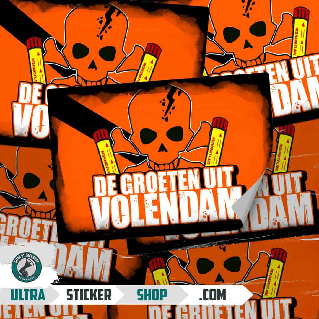 De groeten uit Volendam Aufkleber