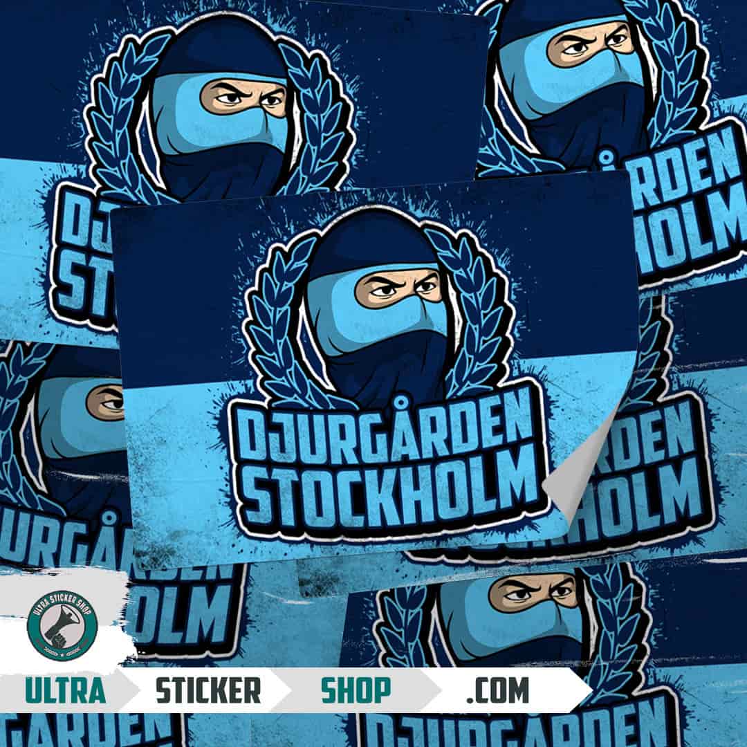 Djurgården Stockholm Stickers