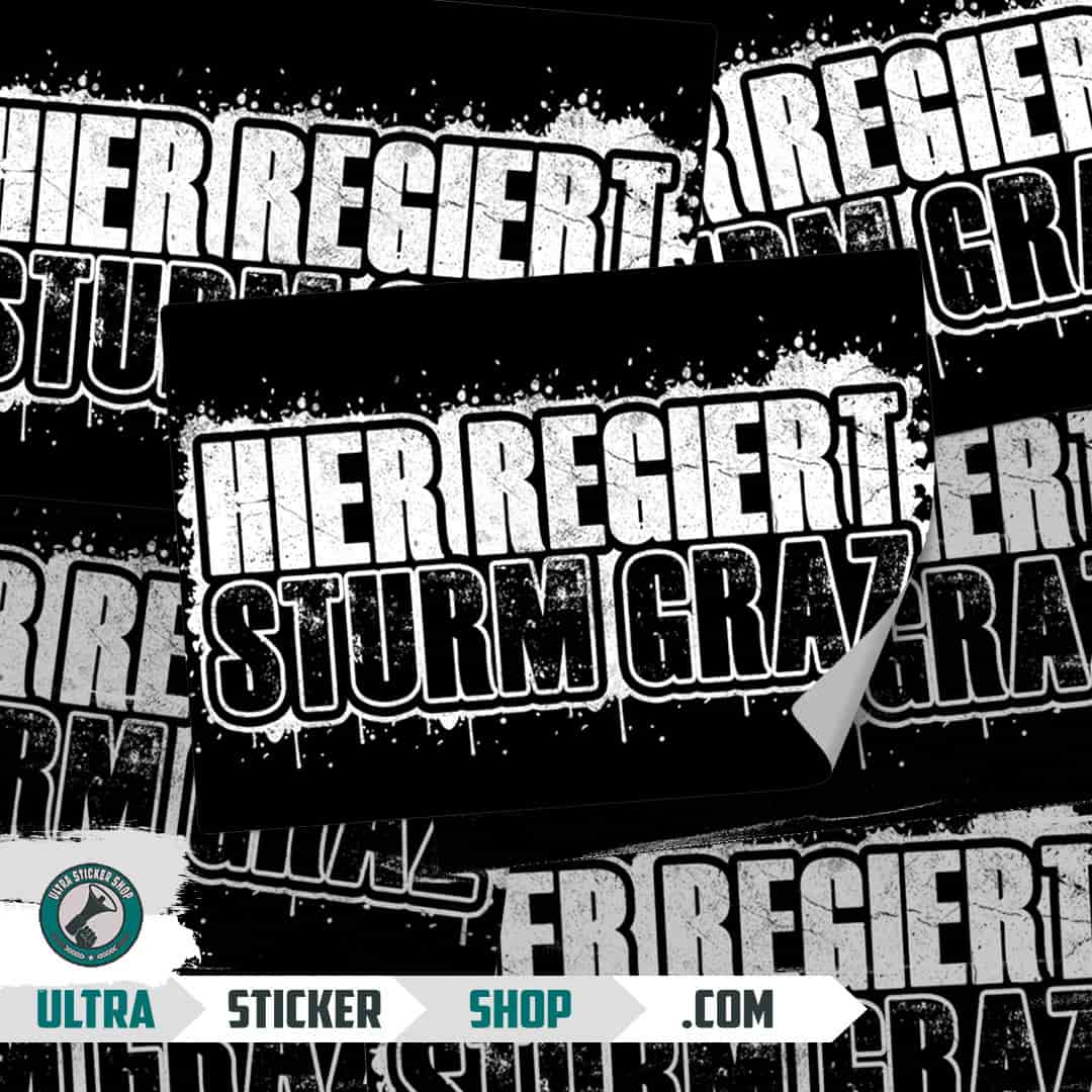 Hier Regiert Sturm Graz Nalepnice