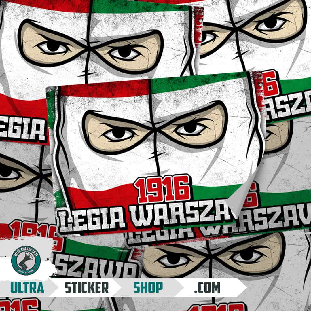 Legia Warszawa 1916 Adesivos