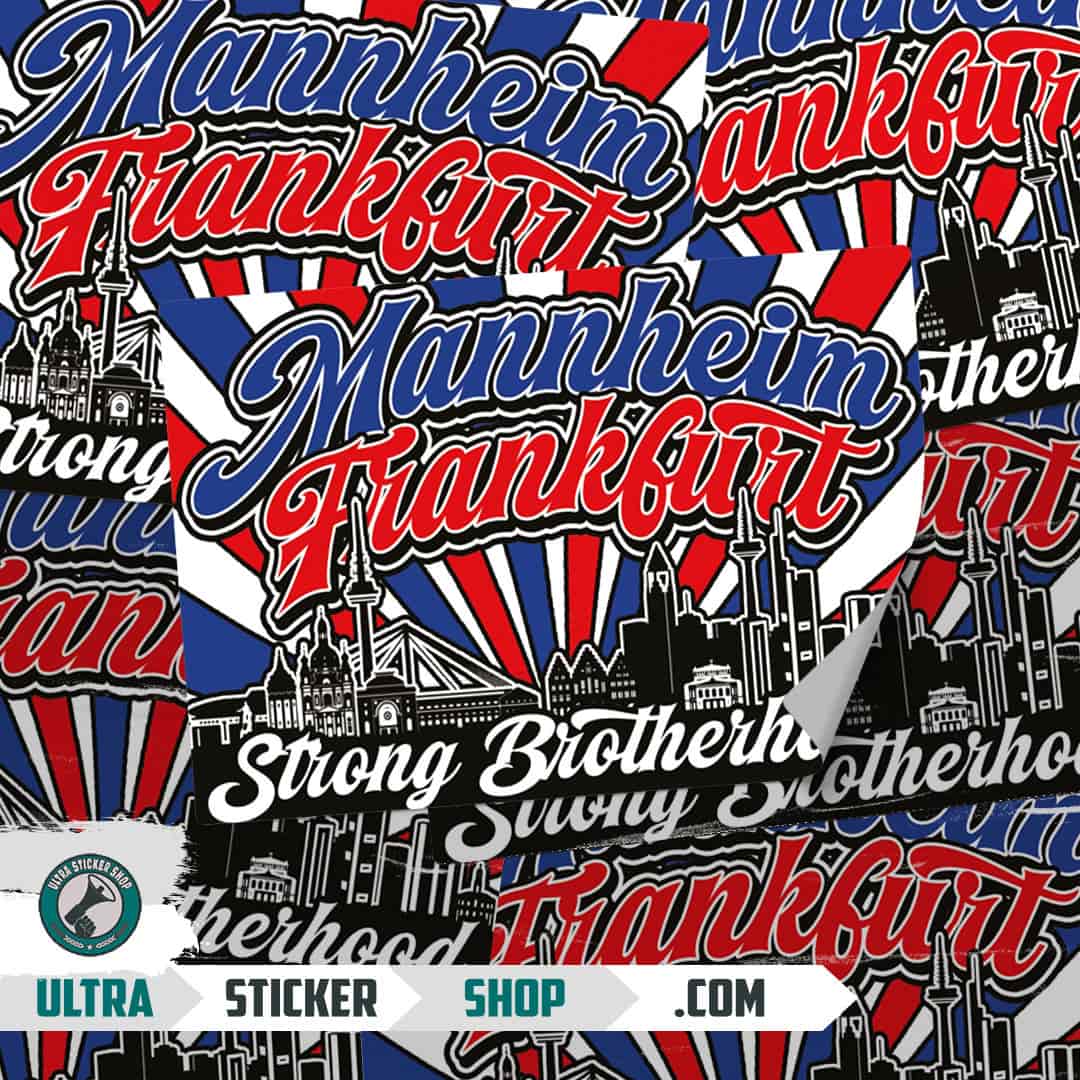 Mannheim X Frankfurt Stickers