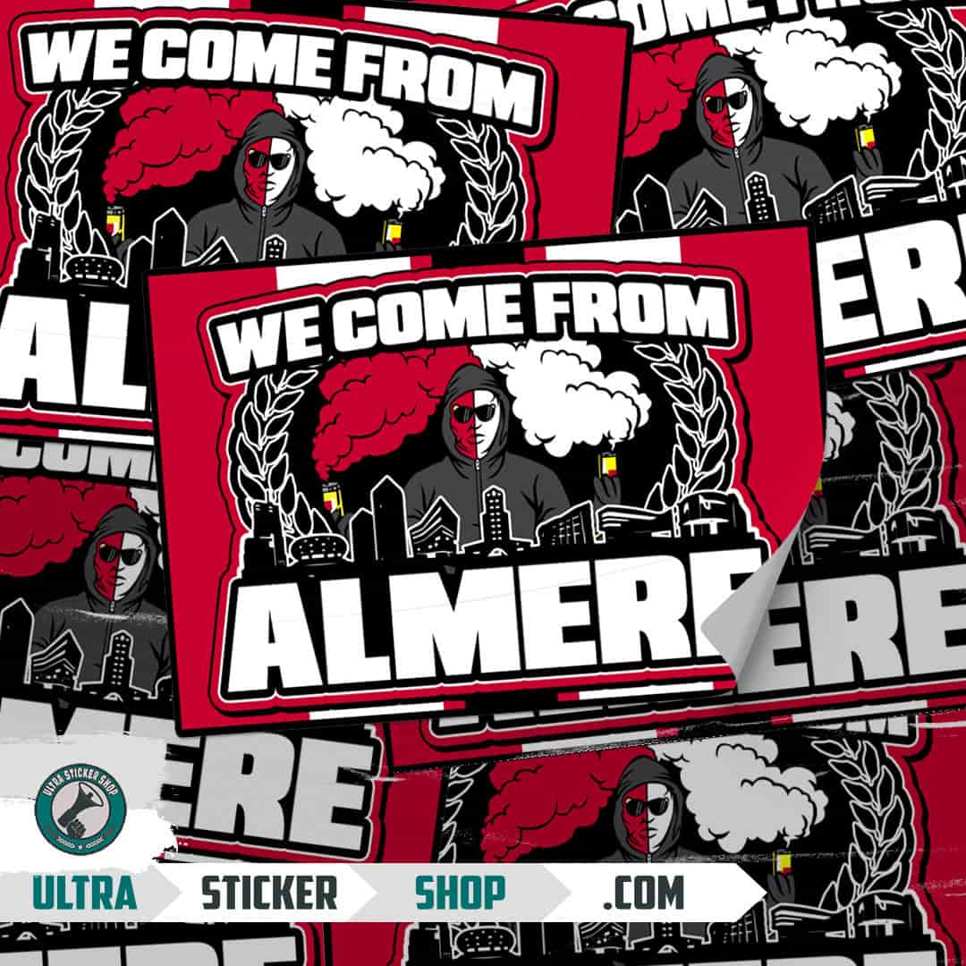 We come from Almere Stickers