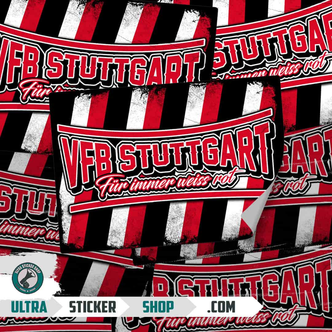 VFB Stuttgart Für Immer Nalepnice